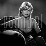 28-04-2004 Tooske Breugem at studio in Amsterdam, by order of Stage-entertainment. April 28, 2004.

[keywords]Posed, Black & White Image[/keywords]